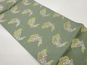 荒磯模様織出し名古屋帯